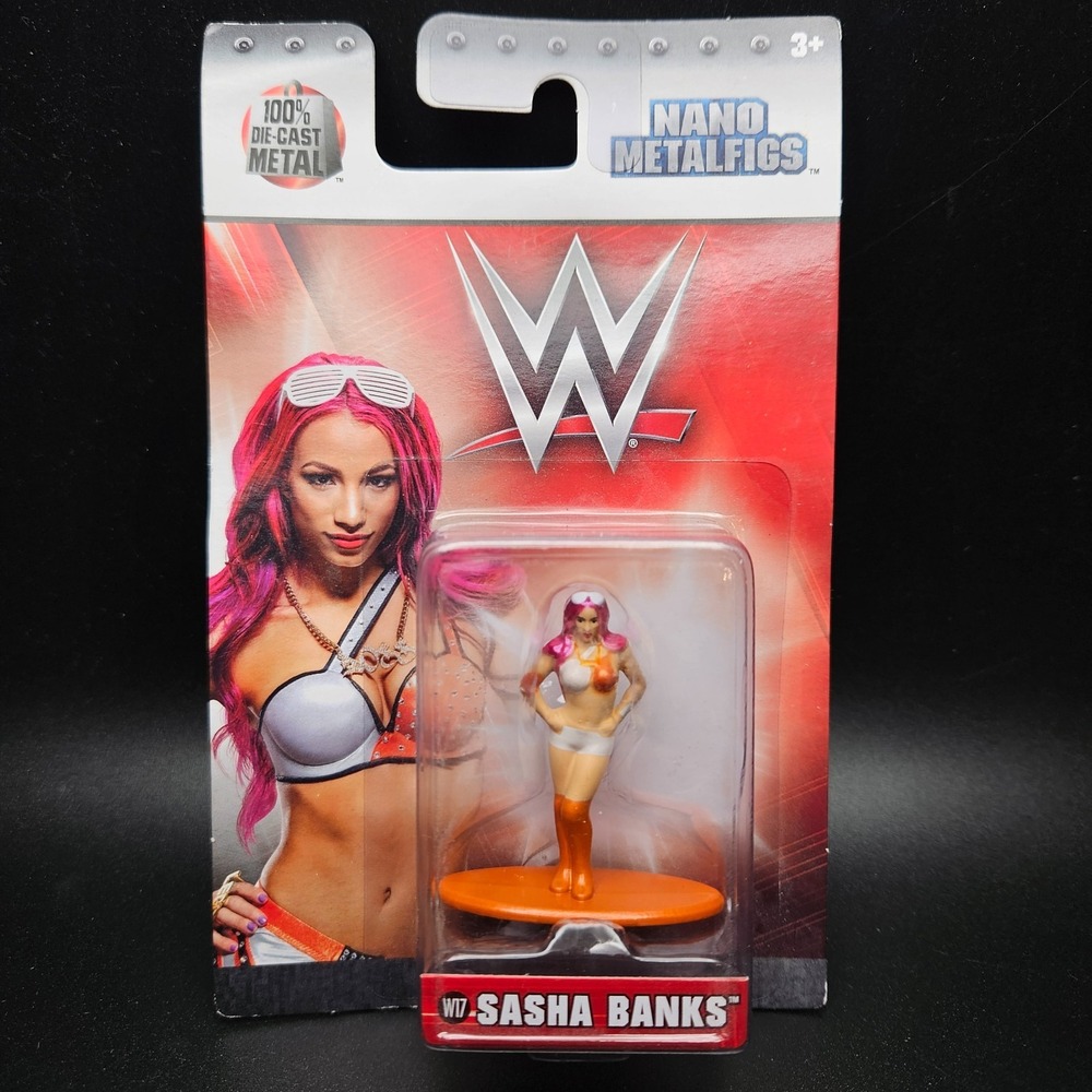 WWE Nano‎ Metalfigs Sasha Banks W17 Die-Cast Figure Jada 2017